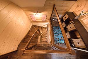 Chata Zlata — obývací priestor